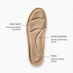 Le Sirocco Mocassin femme. Daim