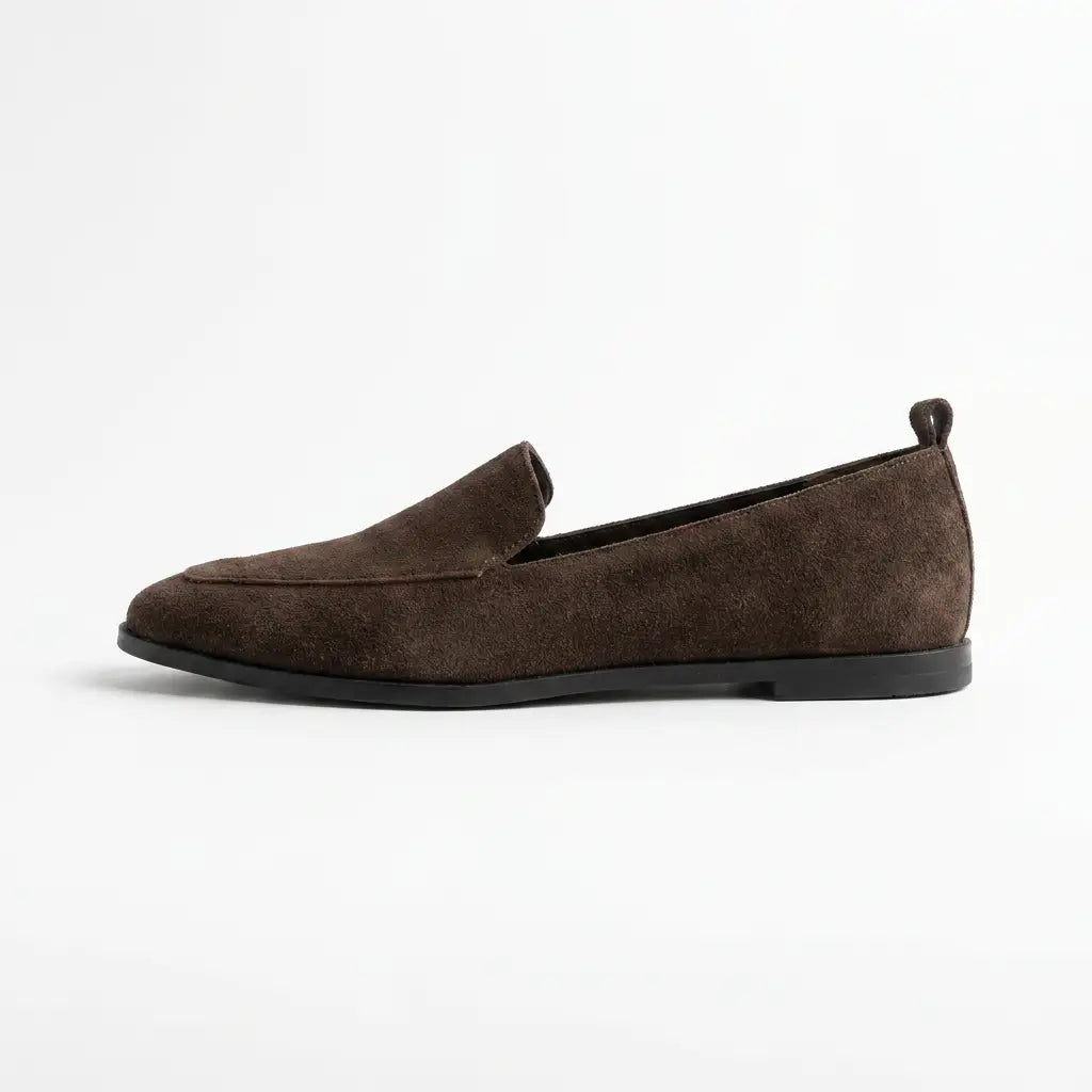 Le Sirocco Mocassin femme. Daim